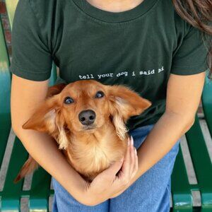 We Rate Dogs - Classic Tee - Dark Green - XL - NWT
